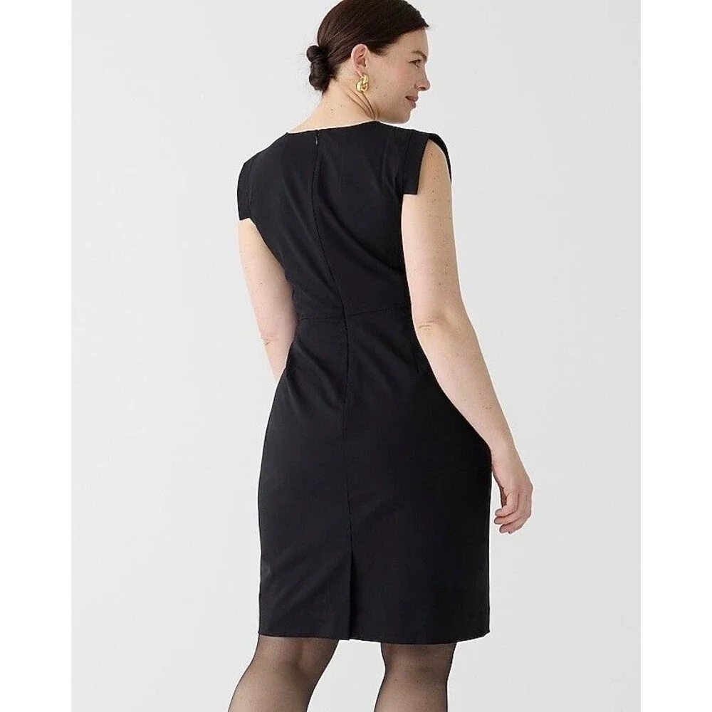 J.Crew  Resume dress In Italian Stretch Wool NWT Size 4
